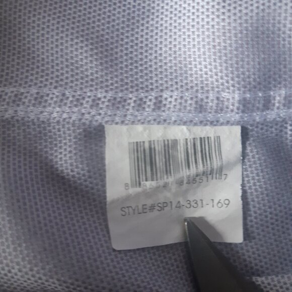 Hudson Room SZ 17.5 Slim Fit 100% Egyptian Cotton 80s 2 Ply Grey Men's Shirt - Picture 9 of 13